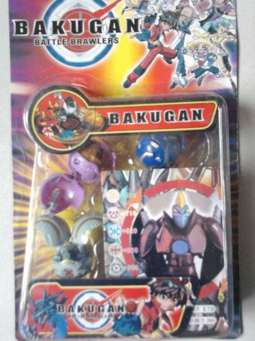 TOY BAKUGAN 3 IN 1 PACKS(PURCHASE 5AND MORE,GET 10% OFF TOTAL,EXCL.SHIPPING)