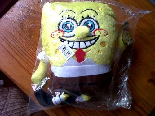 BRAND NEW CARTOON CHARACTER BIG SPONGEBOB SOFT TOY