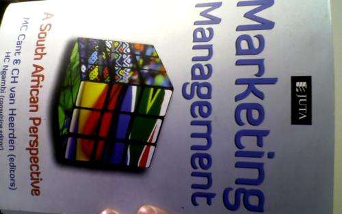 UNISA : MARKETING MANAGEMENT : A SOUTH AFRICAN PERSPECTIVE