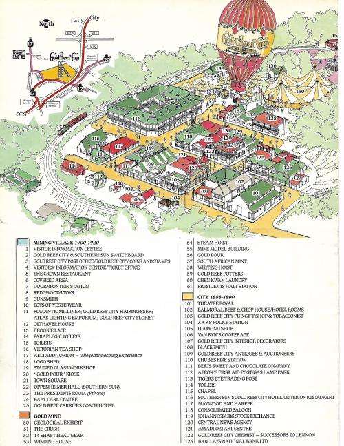 Gold Reef City Opening Soon Advert Extermely Good Condition !!!