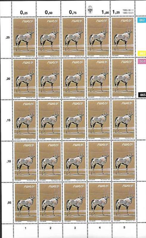 1980 SWA SELECTION OF SHEETS AS PER SCANS 8 SCANS IN TOTAL