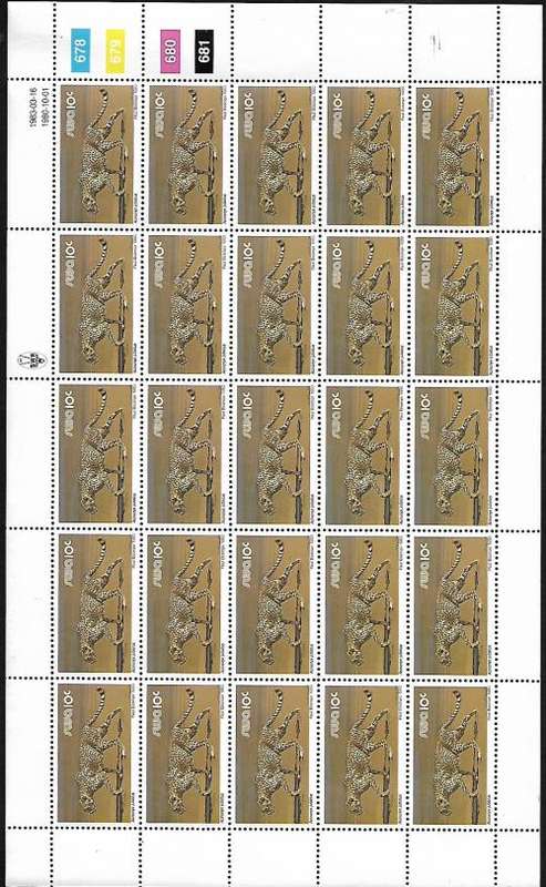1980 SWA SELECTION OF SHEETS AS PER SCANS 8 SCANS IN TOTAL
