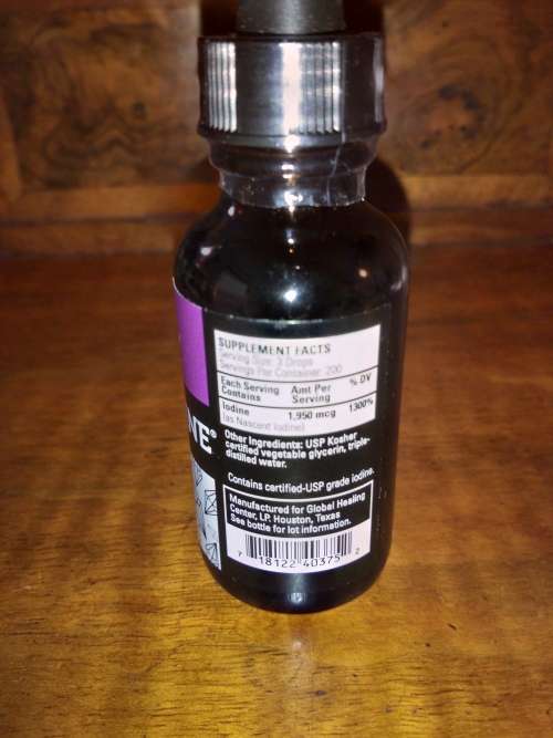 Detoxadine® Nacent Iodine Supplement