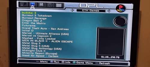 Free Mcboot Playstation 2 memory card 16 megabytes