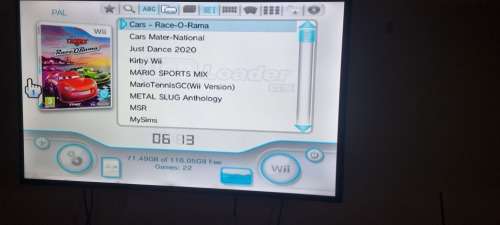 Nintendo wii modded 128gb games (no cables or controller)