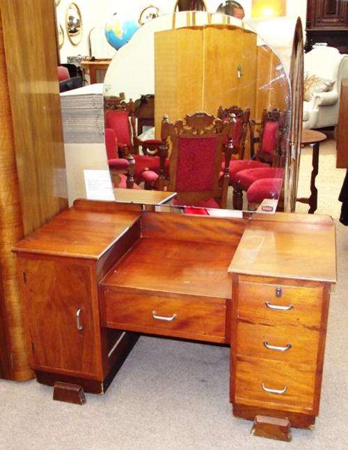 ORIGINAL "DUROS" ART DECO DRESSING TABLE (E305)
