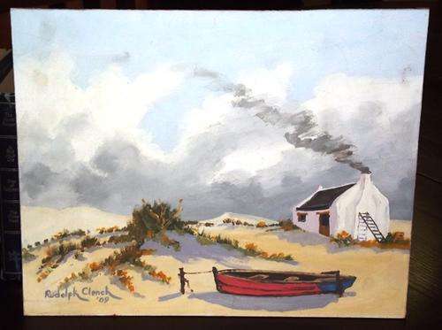 ORIGINAL PAINTING - WEST COAST SCENE (MB49)