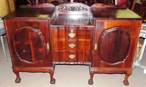 CRAZY SALE - ORIGINAL "DUROS" IMBUIA BALL & CLAW SIDEBOARD (A110