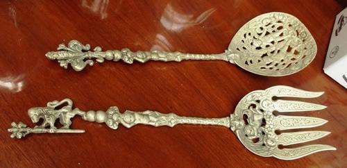 SALAD FORK & SPOON