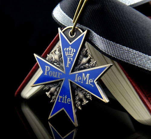 Prussia German Highest Military Order Pour le Merite Blue Max Blauer Max WW I