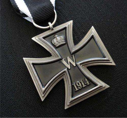 1914 German Iron Cross 2nd Class Eiserne Kreuz EK2