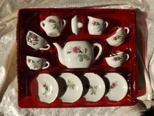 Vintage Miniature Tea Set