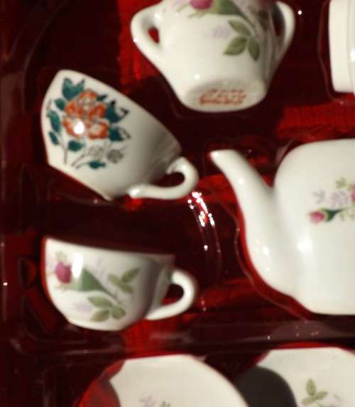 Vintage Miniature Tea Set