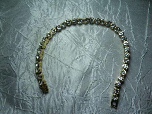 Tennis bracelet.