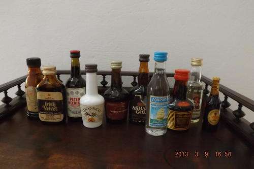 Collection of 10 Liqour Minitures.
