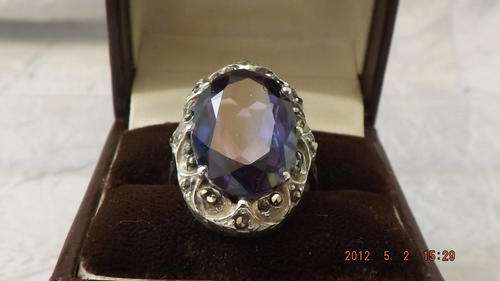 Breathtaking Natural Amythyst Ring.