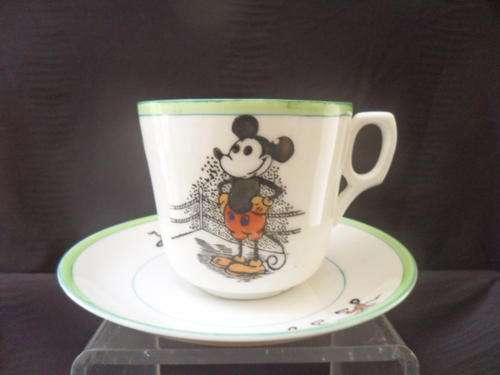 VERY old Mickey Mouse Cup & Saucer.