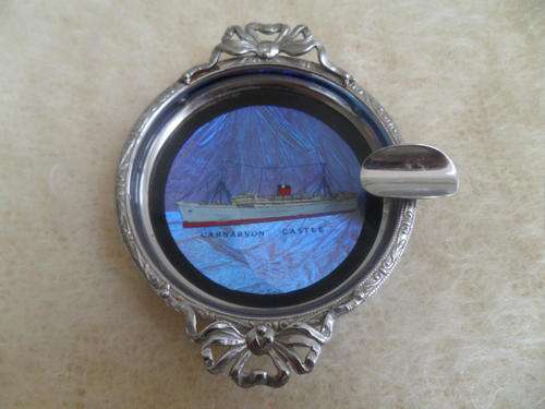 Wonderful Vintage Ashtray Off  The Carnarvon Castle