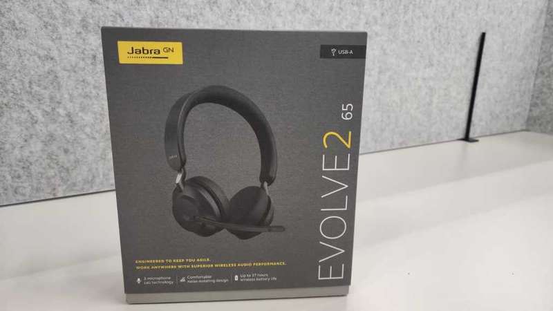 Jabra Evolve2 65 MS Wireless Stereo Headset Black 26599-999-999 (Headphones)