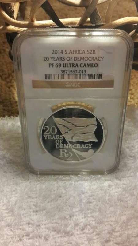 20 Years of democracy R2 - PF69 - this is a must have!!!!!!