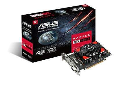 ASUS Radeon RX 550 4G Graphics-Cards GDDR5