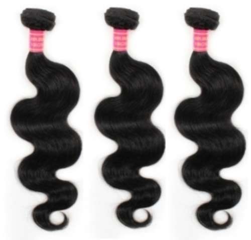 Brazilian hair, body wave 8inch, 4 bundles Plus lace closure. 9A