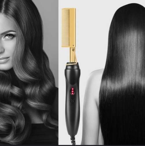 Hot Comb Straightener, edge control styler