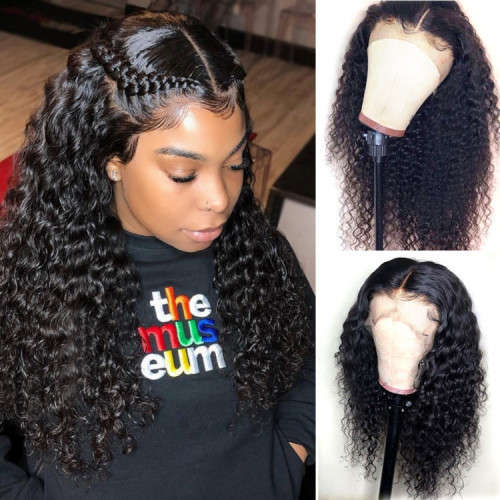Lace Frontal 13x4 Peruvian Hair Wig Curl 22inch 13A