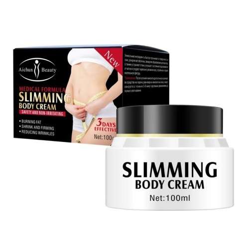 3 Day Body Slimming Cream, Aichun Beauty loses 3 centimeters every day, 100ml Effective in 3 days