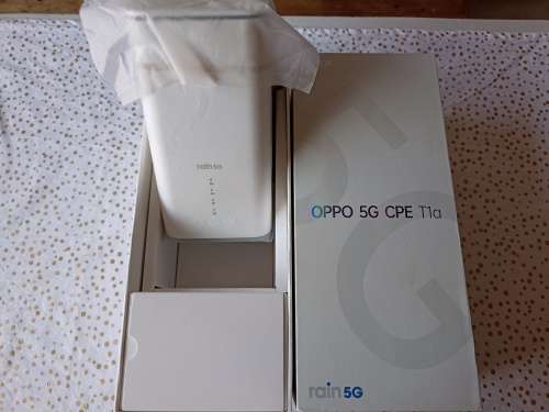OPPO - CPE T1A - 5G ROUTER - WORKS WITH RAIN SIMCARD - NEW OPENED BOX