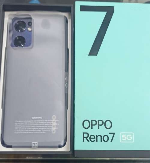 Oppo Reno 7 - 5G - 256GB - 8GB Ram - Dual Sim - Brand New Opened Box