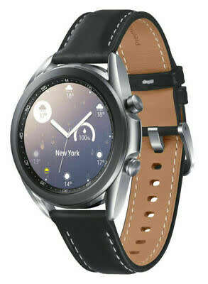 Samsung Galaxy Watch 3 - 41mm - Mystic Silver -WiFi Bluetooth GPS Smartwatch - Very Good Condition
