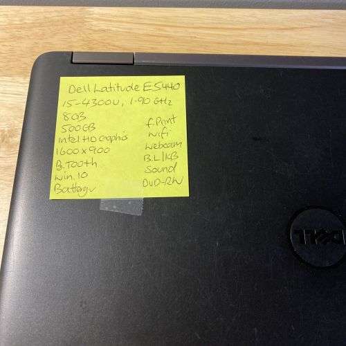 Dell Latitude - E5440 - i5 4th Gen - 8GB Ram - 500GB HD - Very Good Condition