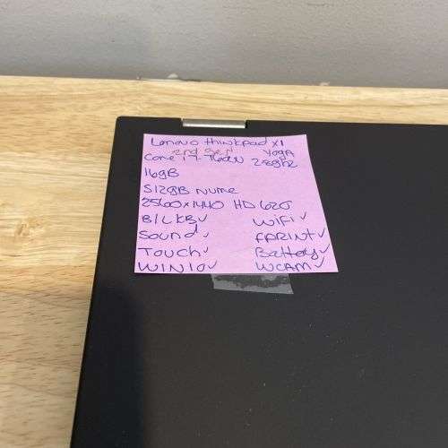 Lenovo Yoga X1 2nd Gen - i7 7th Gen - 16GB Ram - 512SSD - Touch Screen - Pen - Excellent Condition