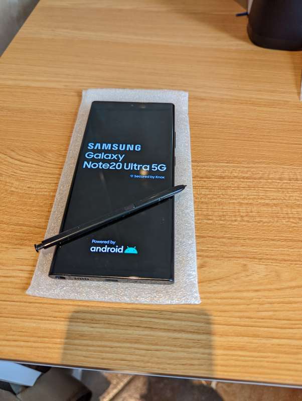 Samsung Galaxy - Note 20 Ultra - 5G - 128GB - All Networks - Black - EXCELLENT CONDITION - READ