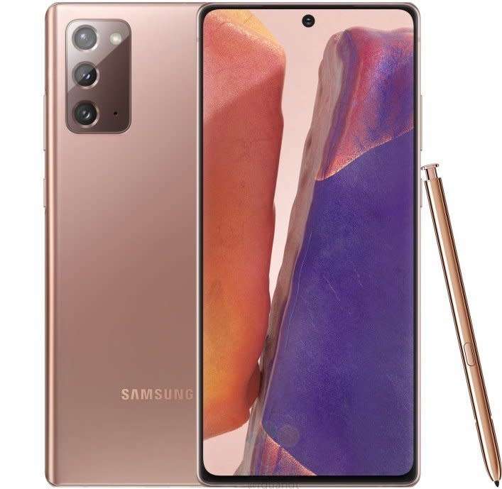 Samsung Galaxy - Note 20 - 5G - 128GB - All Networks - Mystic Bronze - EXCELLENT CONDITION