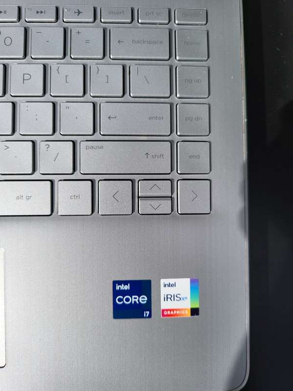 HP 14 12th GEN i7, 8GB RAM, 256SSD, FHD