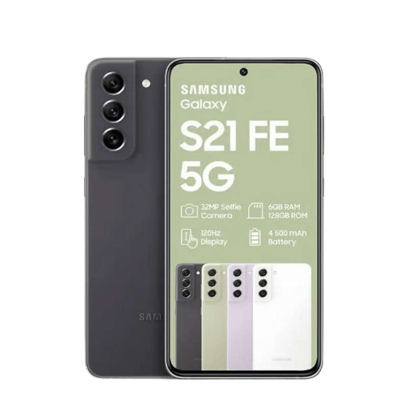 Samsung Galaxy - S21FE - 5G - Dual Sim - 128GB - All Networks - Graphite - Excellent Condition