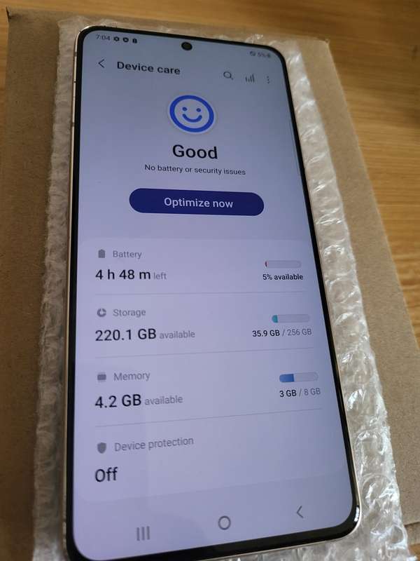Samsung Galaxy - S21 - 5G - 256GB - Olympic Ed - All Networks - Phantom Blue - EXCELLENT CONDITION