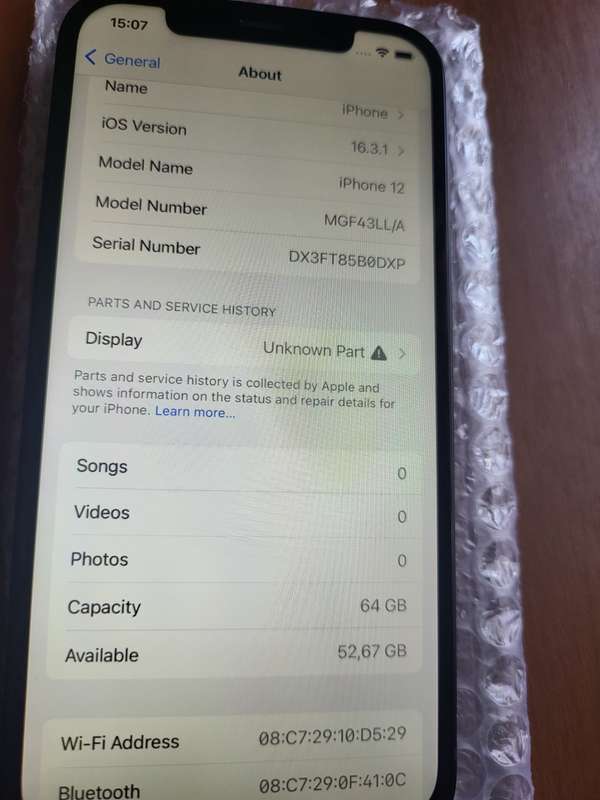 iPhone 12 - Blue - 64GB - Excellent Condition - Please Read