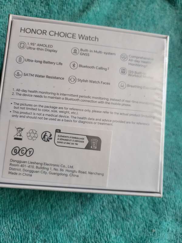 Honor Choice Smart Watch in Black