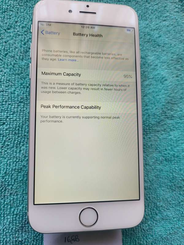 iPhone 6 - Silver - 16GB