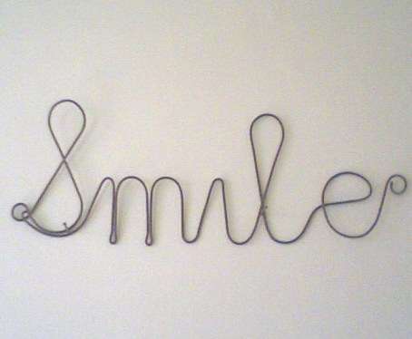 Rustic Wire Words