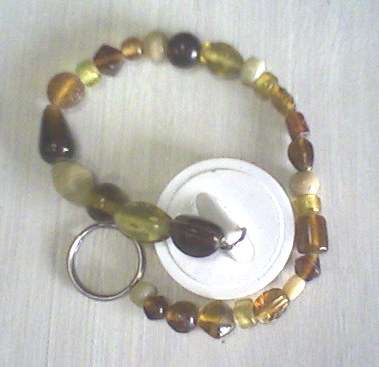 Beaded Bath plug - an absolute wonderful idea as a gift!