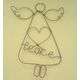 Charming angel - unique design!