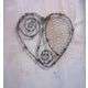 Rustic Wire Designer Heart for Decoration