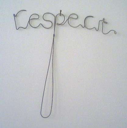 Garden word stick - perfect to stick into a potplant or anywhere in the garden.