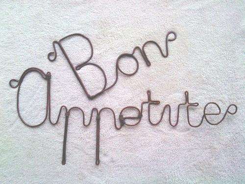 Rustic Wire Word Phrases - Lovely interesting decoration!