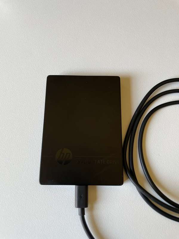 HP Portable SSD P600 500GB / External / USB Type-C / black