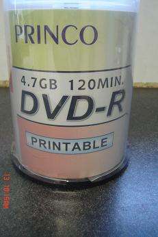 100 DISCS 4.7GB DVD-R